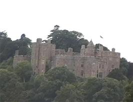 Dunster Castle, Carhampton, 13.4 miles into the ride